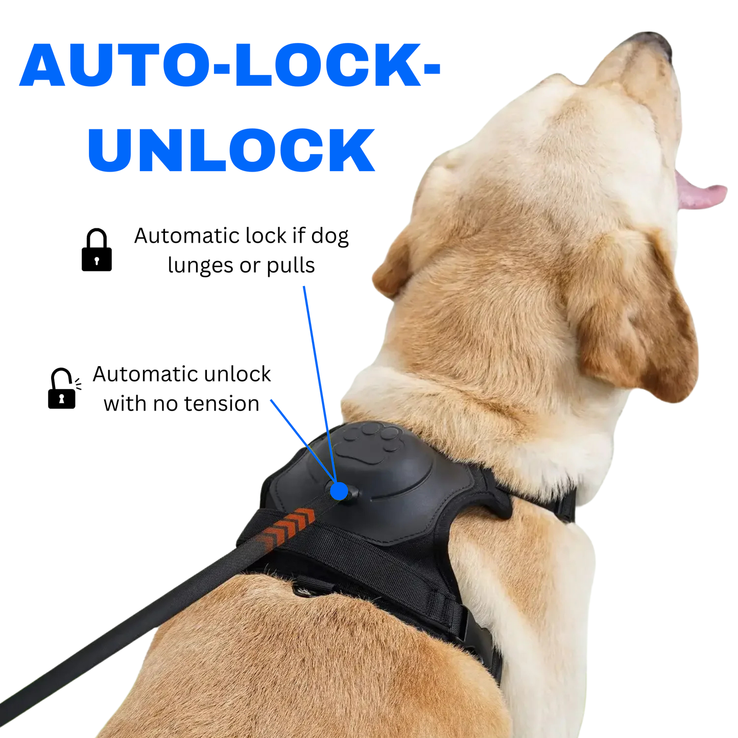 REELEASE™ 2-IN-1 DOG HARNESS